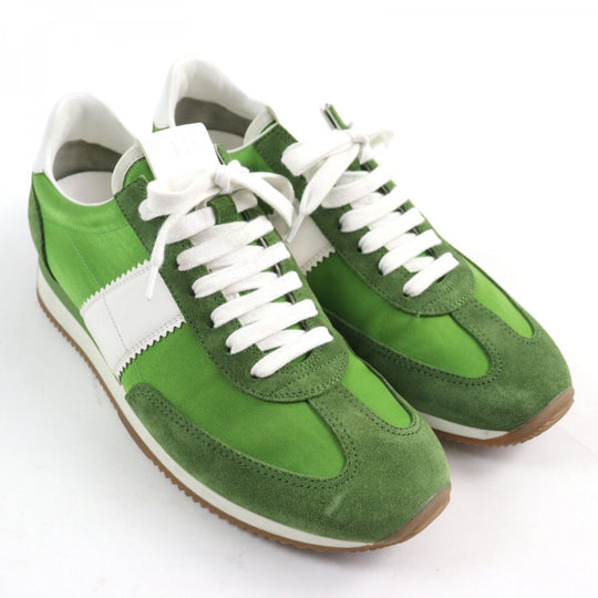 TOM FORD sneakers J0948T Nylon Green white german 8