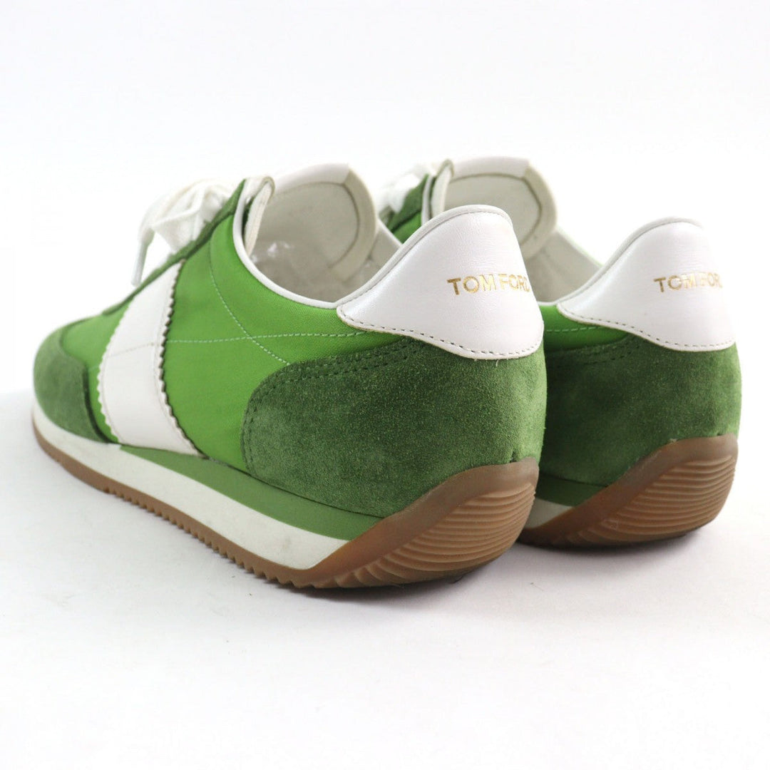 TOM FORD sneakers J0948T Nylon Green white german 8