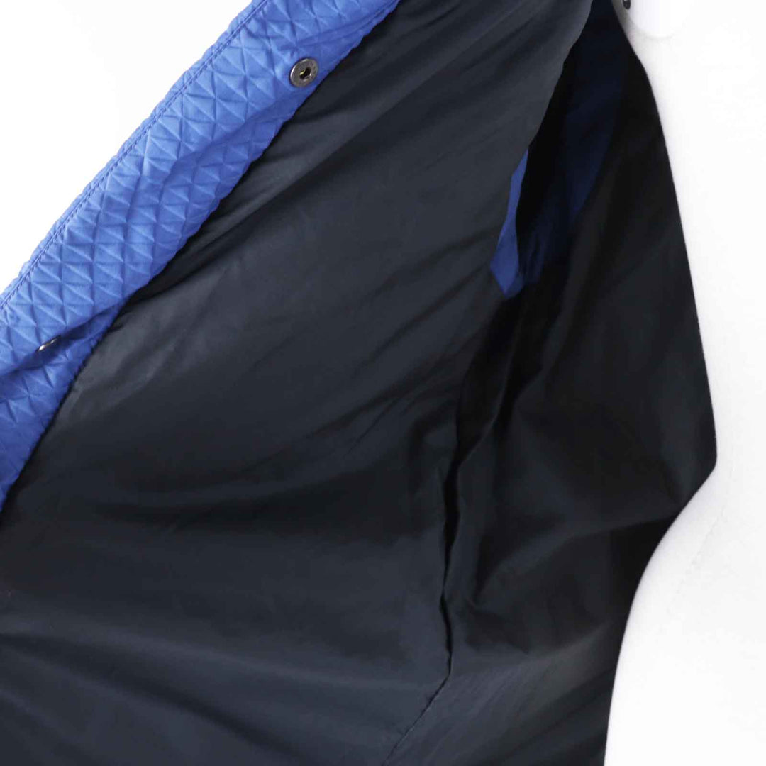 FENDI down coat Outer: 100% nylon, Lining: 100% polyester, Filling: 100% polyester, Fur: Fox blue-black Women 40 Used Authentic