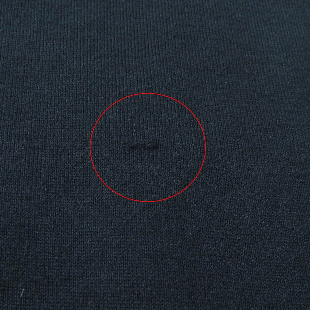 HERMES Short sleeve T-shirt 2E4602DU Main: 100% cotton black Women 38 Used Authentic
