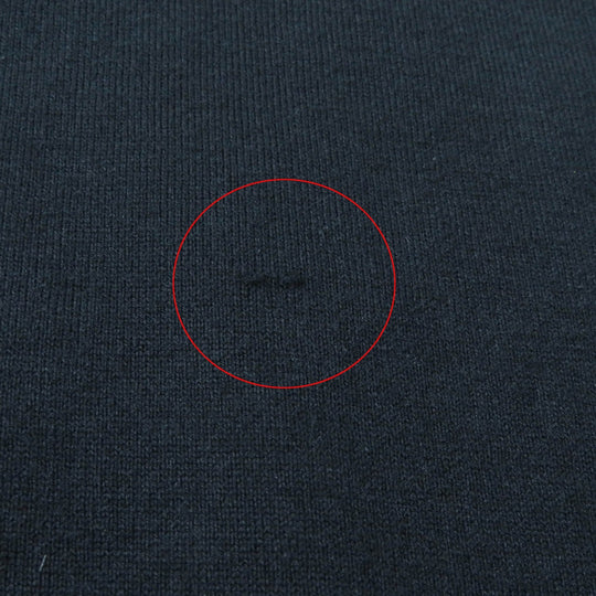 HERMES Short sleeve T-shirt 2E4602DU Main: 100% cotton black Women 38 Used Authentic