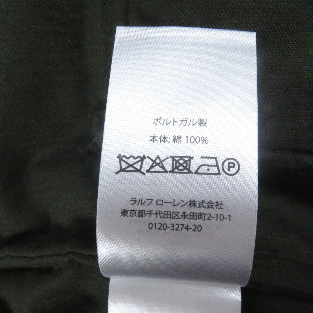 POLO RALPH LAUREN Jacket Main: 100% cotton Dark green mens 38 Used Authentic