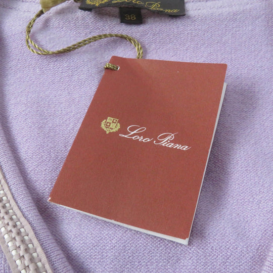Loro Piana knit Main: 95% cashmere, Main: 5% polyester purple Women 38 Used Authentic