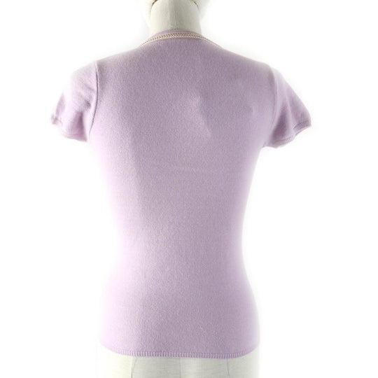 Loro Piana knit Main: 95% cashmere, Main: 5% polyester purple Women 38 Used Authentic