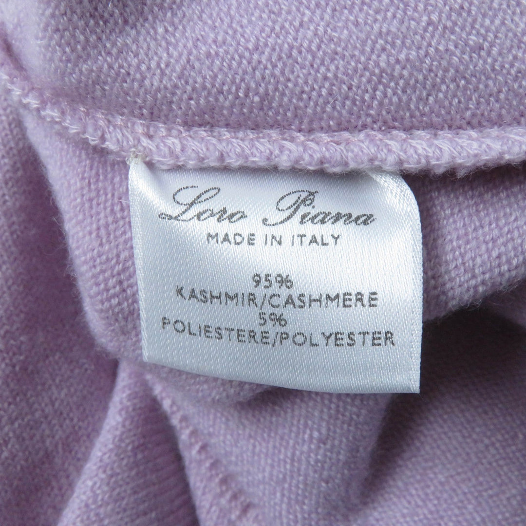 Loro Piana knit Main: 95% cashmere, Main: 5% polyester purple Women 38 Used Authentic