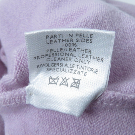 Loro Piana knit Main: 95% cashmere, Main: 5% polyester purple Women 38 Used Authentic