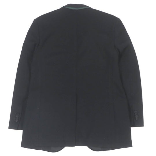 ETRO tailored jacket Outer: 100% wool, Lining: 68% acetate, Lining: 17% rayon, Lining: 15% cupra, Part: 100% polyester black mens 50 Used Authentic