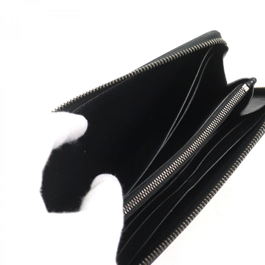 Berluti Long Wallet Purse Main: Scritto leather Gray type Itauba mens Used Authentic