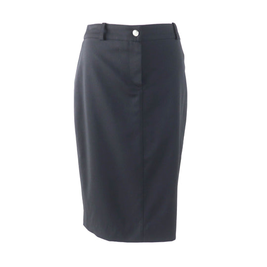 Christian Dior skirt 4H12033422 Outer: 90% wool, Outer: 8% nylon, Outer: 2% lycra, Lining: 94% silk, Lining: 6% lycra black Women 34 Used Authentic