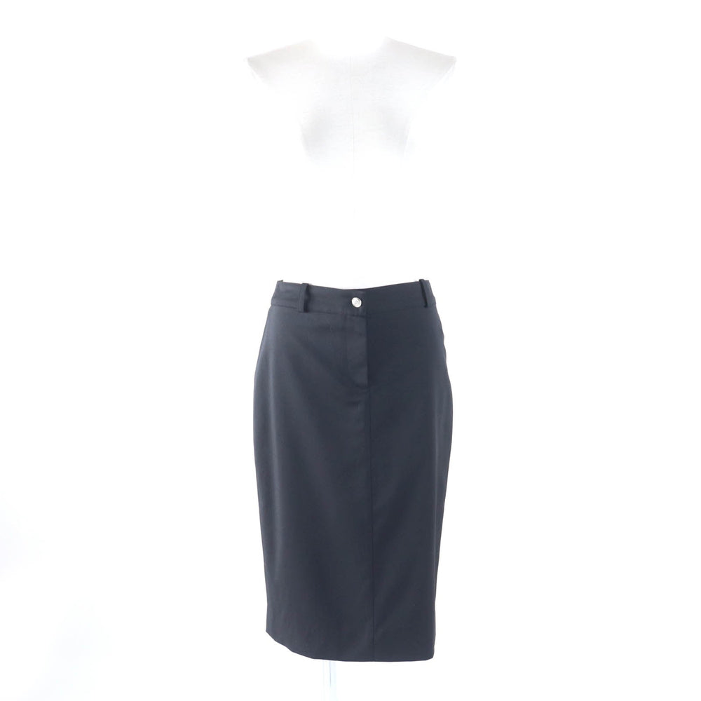Christian Dior skirt 4H12033422 Outer: 90% wool, Outer: 8% nylon, Outer: 2% lycra, Lining: 94% silk, Lining: 6% lycra black Women 34 Used Authentic
