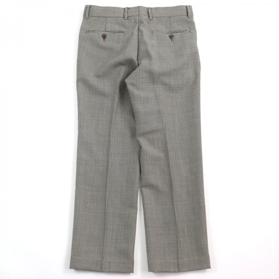 GUCCI Pants 574355 Outer: 88% wool, Outer: 12% mohair, Lining: 100% rayon, Part: 65% polyester, Part: 35% cotton Black White mens Used Authentic