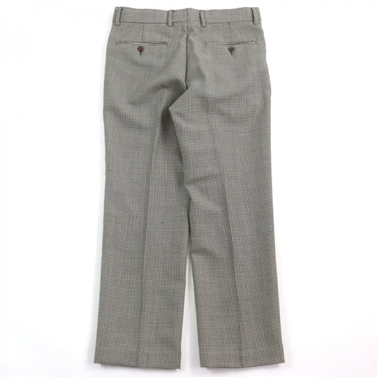 GUCCI Pants 574355 Outer: 88% wool, Outer: 12% mohair, Lining: 100% rayon, Part: 65% polyester, Part: 35% cotton Black White mens Used Authentic