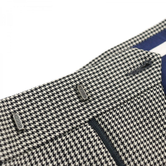 GUCCI Pants 574355 Outer: 88% wool, Outer: 12% mohair, Lining: 100% rayon, Part: 65% polyester, Part: 35% cotton Black White mens Used Authentic