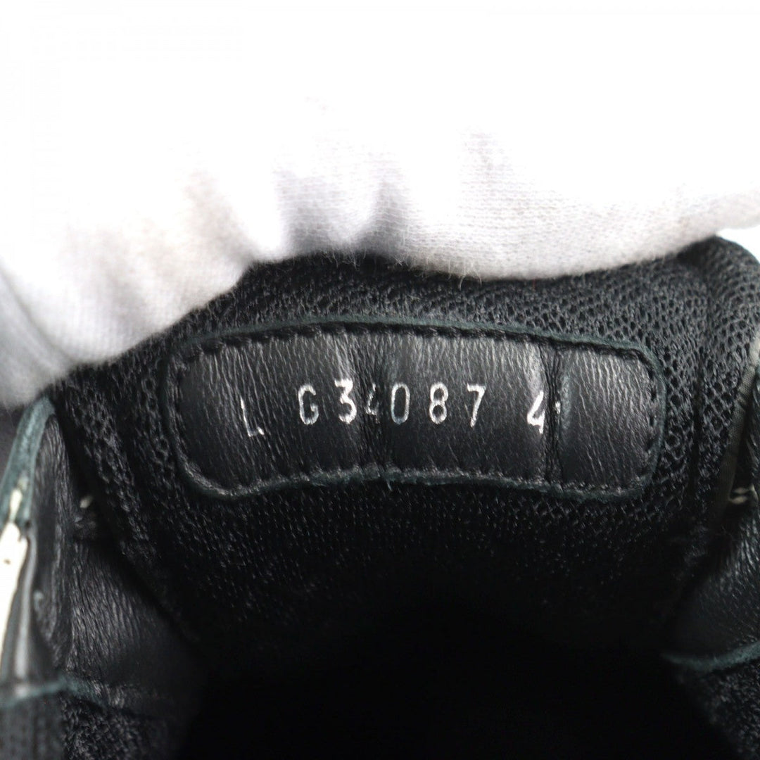 CHANEL sneakers G34087 Main: Nylon, Part: Suede leather, Part: Leather Black gray white mens 41 Used Authentic