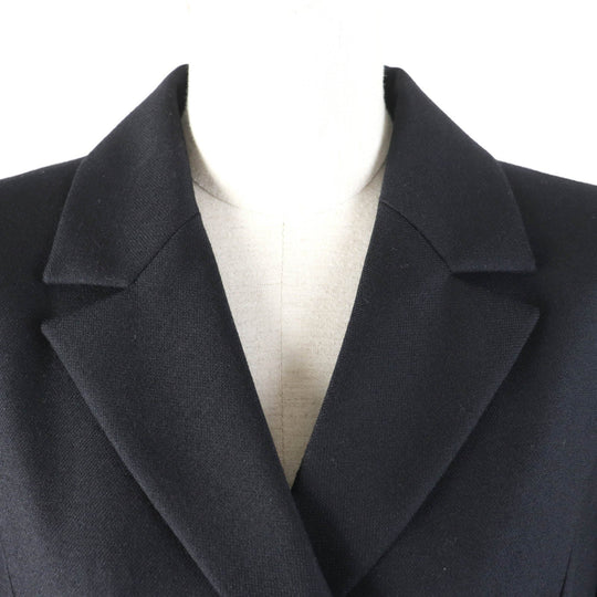 FOXEY one piece 40165 Outer material: 92% wool, Outer material: 6% nylon, Outer material: 2% polyurethane, Part: 100% polyester, Lining: 100% cupra black Dress Shapely Women 42 Used Authentic