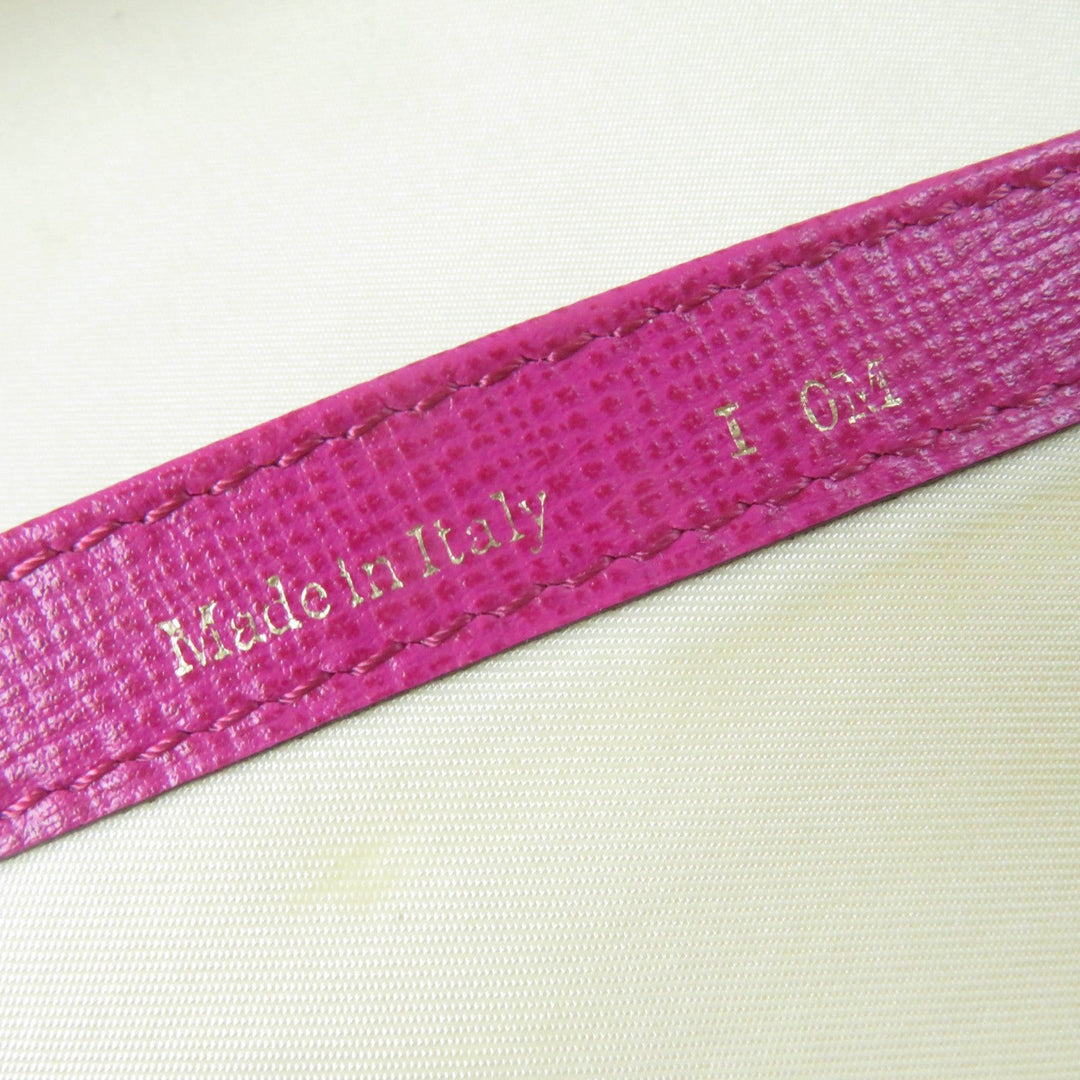 Valextra Handbag Main: Leather pink Women Used Authentic