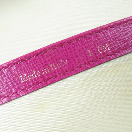Valextra Handbag Main: Leather pink Women Used Authentic