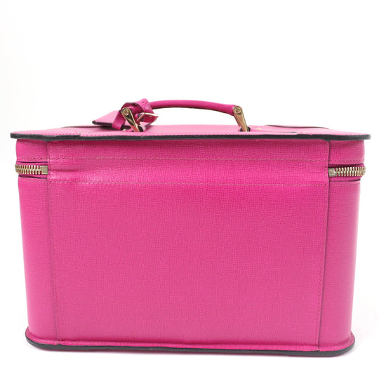 Valextra Handbag Main: Leather pink Women Used Authentic
