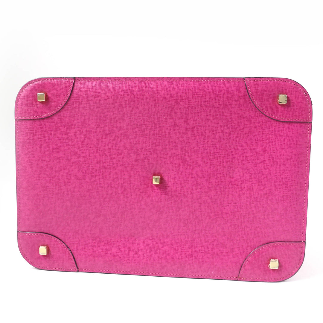 Valextra Handbag Main: Leather pink Women Used Authentic