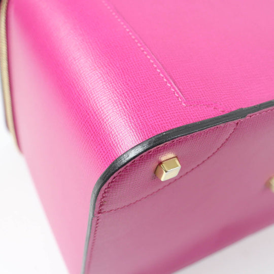 Valextra Handbag Main: Leather pink Women Used Authentic