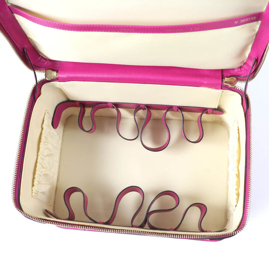 Valextra Handbag Main: Leather pink Women Used Authentic