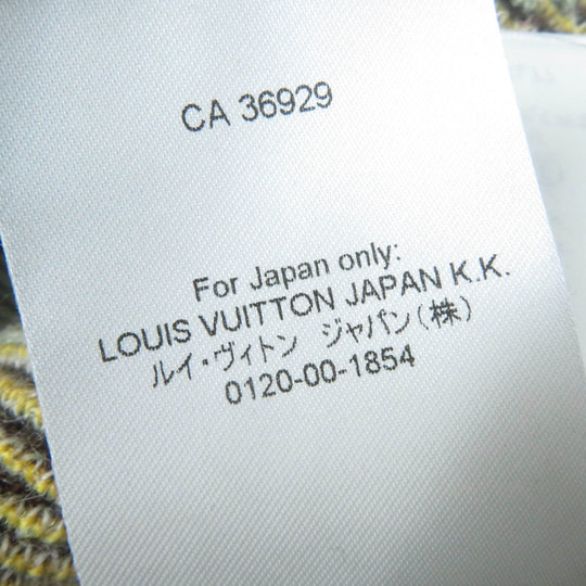 LOUIS VUITTON knit 1AAMCF Main: 41% wool, Main: 35% mohair, Main: 24% nylon, Part: cowhide multicolor Women S Used Authentic