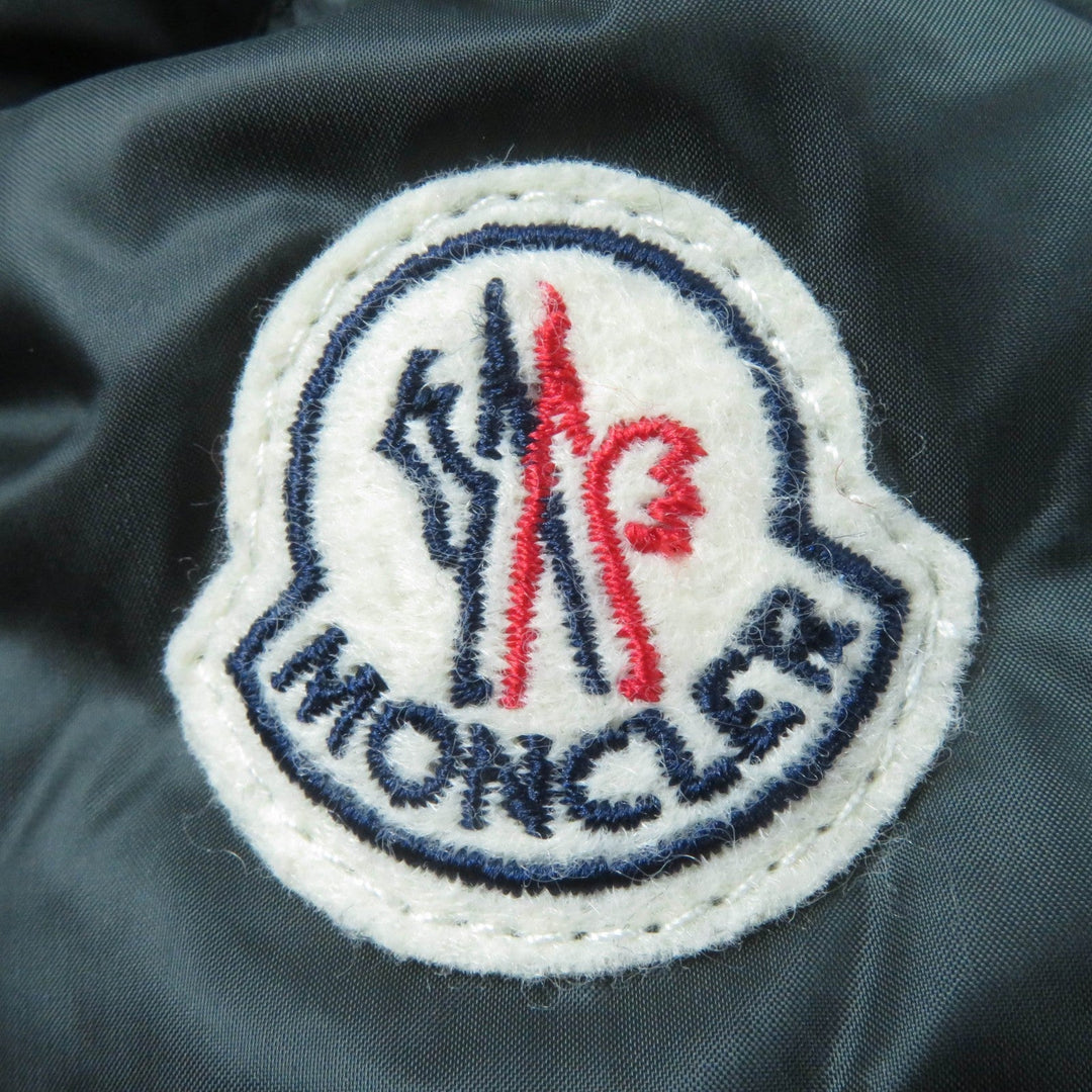 MONCLER down coat Main: 100% nylon, Lining: 100% nylon, Filling: 90% down, Filling: 10% feather green HERMINE Women Zero Size Used Authentic