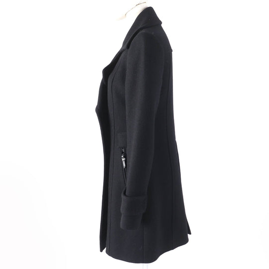 BURBERRY BLUE LABEL coat wool black Women 36 Used Authentic