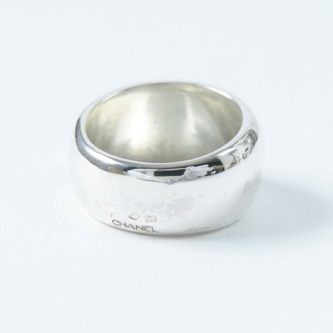 CHANEL Ring Main: AG925 Silver Women Used Authentic