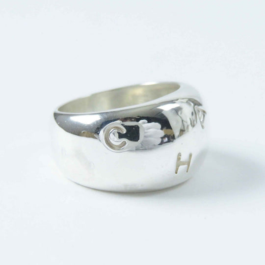 CHANEL Ring Main: AG925 Silver Women Used Authentic