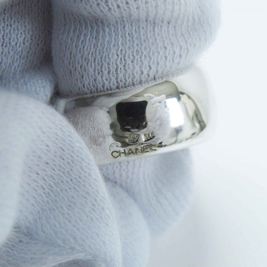 CHANEL Ring Main: AG925 Silver Women Used Authentic