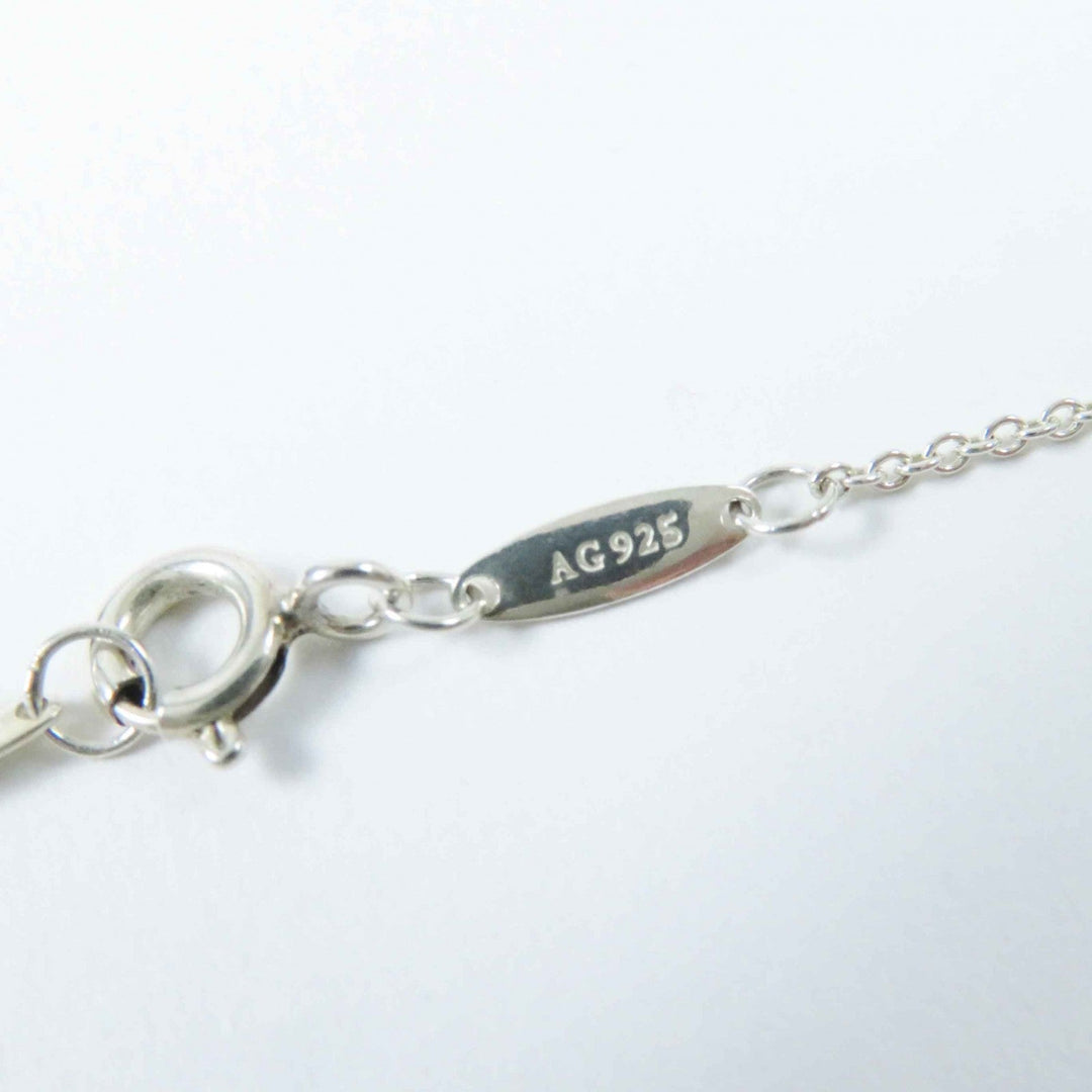 TIFFANY&Co. Necklace Main: AG925, Part: Aquamarine Silver light blue By the yard Women Used Authentic