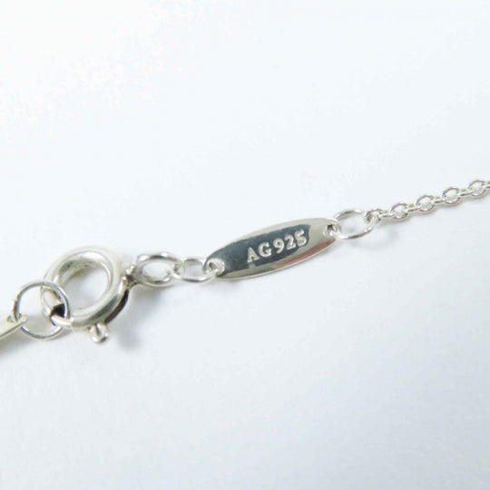 TIFFANY&Co. Necklace Main: AG925, Part: Aquamarine Silver light blue By the yard Women Used Authentic