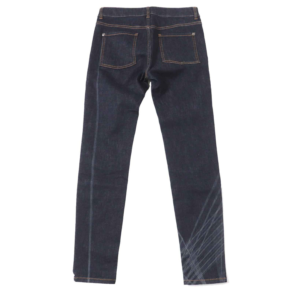 CHANEL Denim pants P47726 Outer material: 97% cotton, Outer material: 3% elastane Indigo blue Women 38 Used Authentic