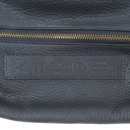 Felisi Waist bag 799/10 Main: Leather Navy mens Used Authentic