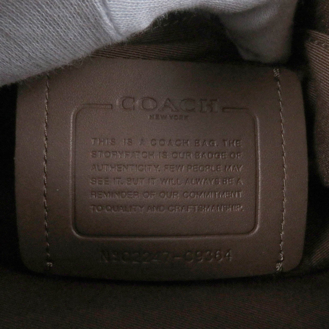 COACH Sling bag C9364 Main: Canvas, Main: Leather Brown Thompson mens Used Authentic