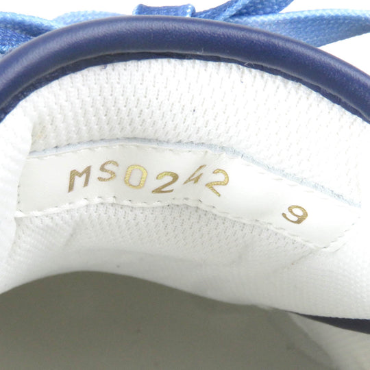 LOUIS VUITTON Low cut sneakers Main: Leather, Main: Canvas Navy LV Oli Line mens 9 Used Authentic