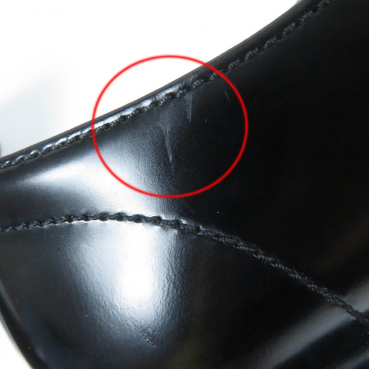 PRADA Leather shoes 1E249N Main: Brushed leather black Women 36 Used Authentic