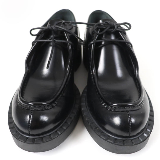 PRADA Leather shoes 1E249N Main: Brushed leather black Women 36 Used Authentic