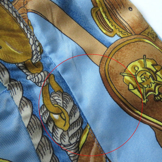 HERMES one piece Main: 100% silk Multi BATEAU A VAPEUR DE JOUFFROY DABBANS 1784 Steamboat Women 40 Used Authentic