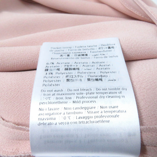 RED VALENTINO one piece Outer: 51% acetate, Outer: 46% rayon, Lining: 3% polyurethane, Part: 100% silk, Part: 100% polyester pink Women 38 Used Authentic