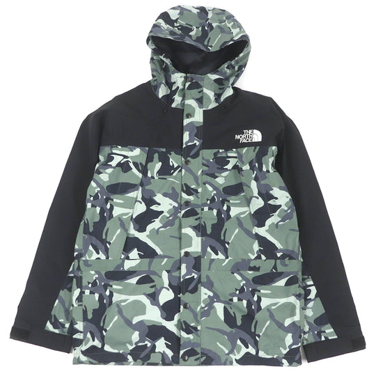 THE NORTH FACE Mountain Hoodie NP62135 Outer: 100% nylon, Lining: 100% polyester Laurel wreath green Novelty Mountain Light Jacket mens XXL Used Authentic