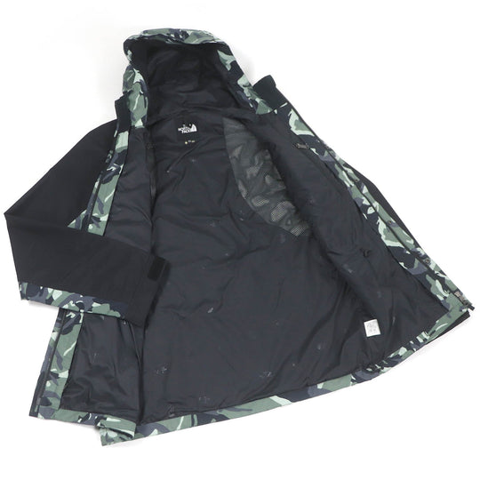 THE NORTH FACE Mountain Hoodie NP62135 Outer: 100% nylon, Lining: 100% polyester Laurel wreath green Novelty Mountain Light Jacket mens XXL Used Authentic