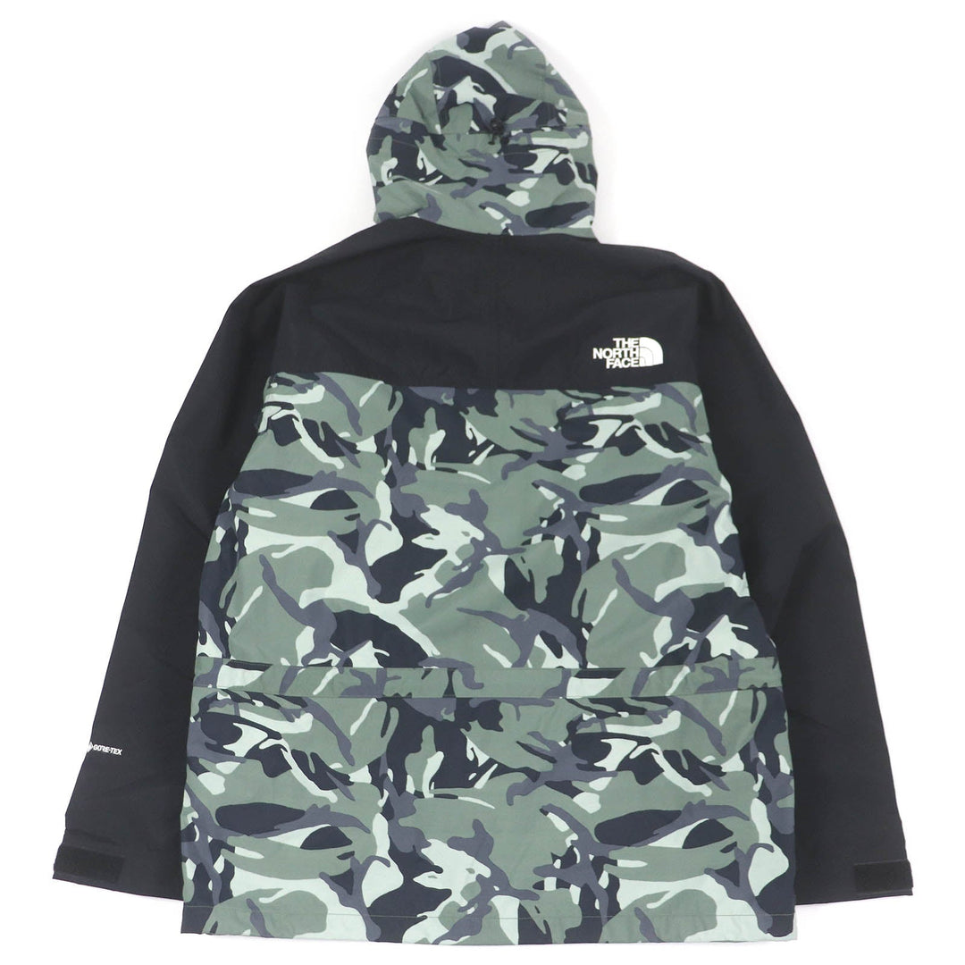 THE NORTH FACE Mountain Hoodie NP62135 Outer: 100% nylon, Lining: 100% polyester Laurel wreath green Novelty Mountain Light Jacket mens XXL Used Authentic