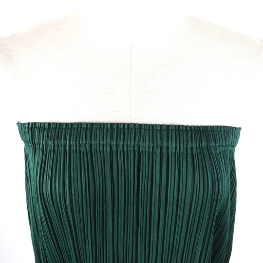 PLEATS PLEASE one piece PP83-JG574 Main: 100% polyester green Women No size Used Authentic
