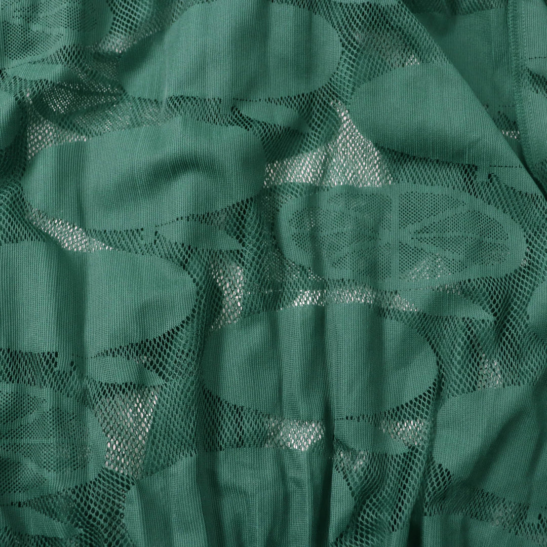PLEATS PLEASE one piece PP83-JG574 Main: 100% polyester green Women No size Used Authentic