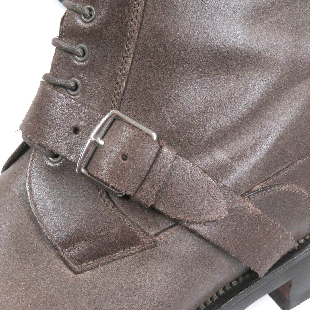 HERMES boots Main: Leather Brown mens 40 Used Authentic