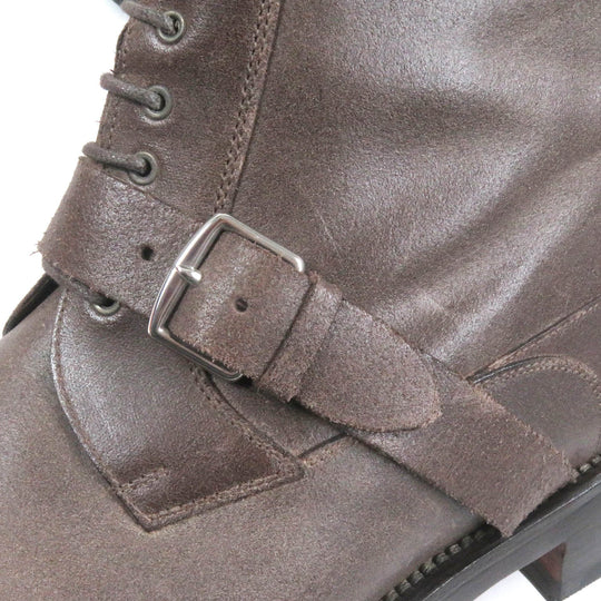 HERMES boots Main: Leather Brown mens 40 Used Authentic