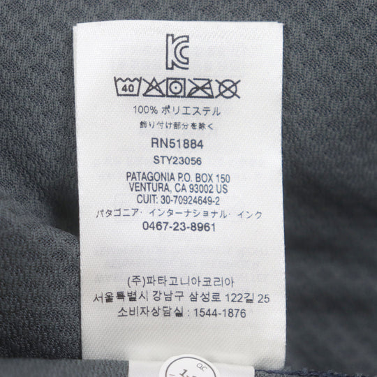 patagonia Jacket RN51884 Main: 100% polyester Navy Classic Retro mens S Used Authentic