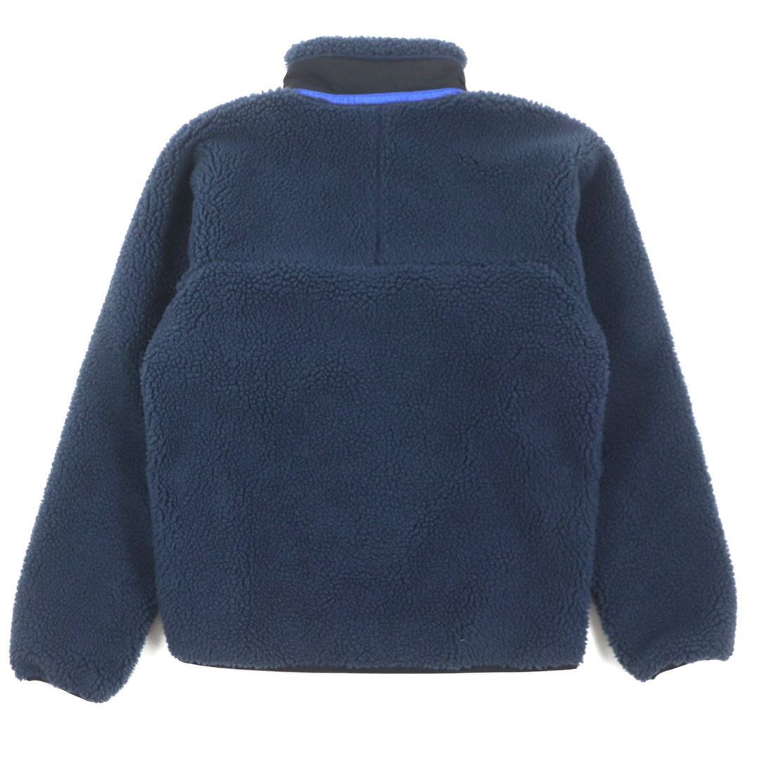 patagonia Jacket RN51884 Main: 100% polyester Navy Classic Retro mens S Used Authentic
